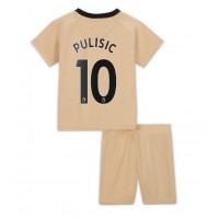 Chelsea Christian Pulisic #10 Tredje sæt Børn 2022-23 Kortærmet (+ Korte bukser)
